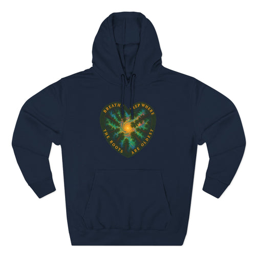 Ancient Forest Heart Sacred Roots Premium Unisex Hoodie