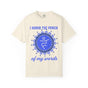 I Honor the Power of My Words Vishuddha Throat Chakra Comfort Colors® Unisex T-Shirt