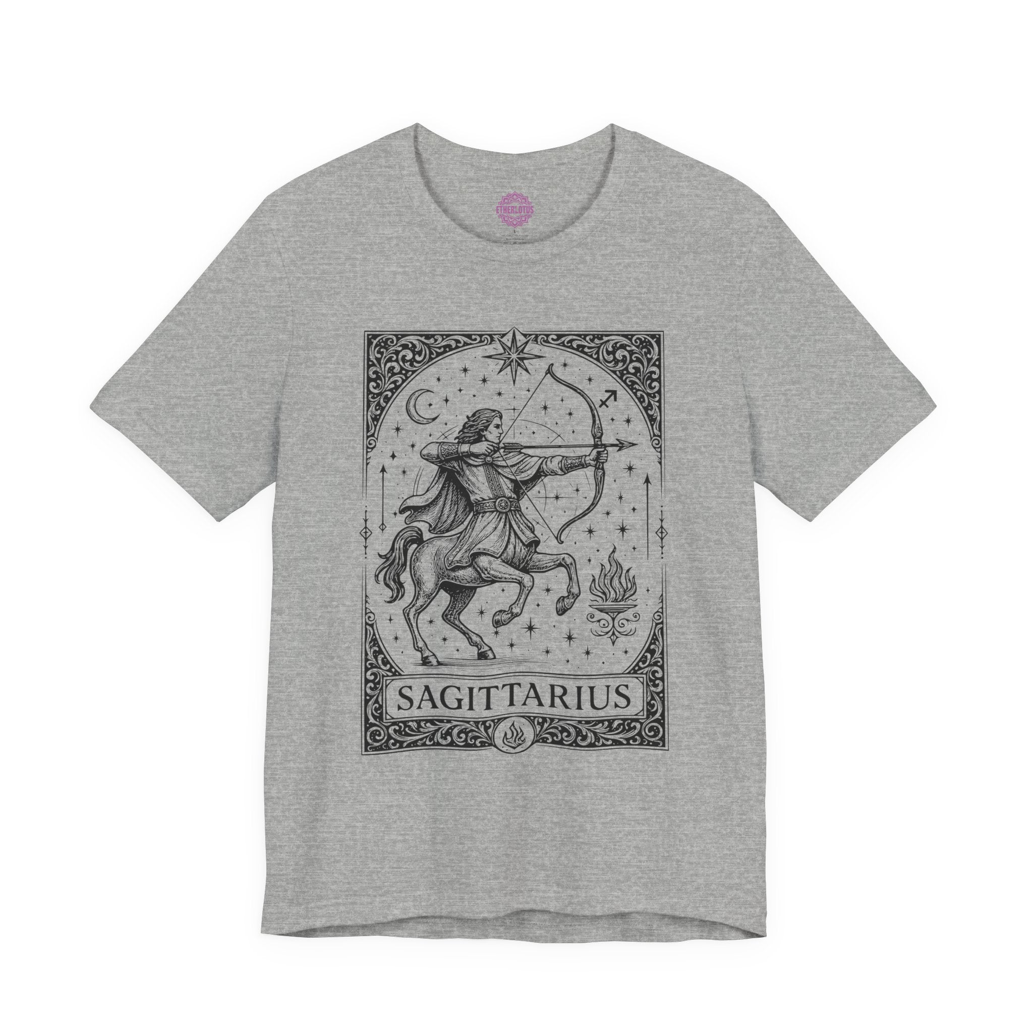 Sagittarius Celestial Tarot Card Premium Unisex T-Shirt