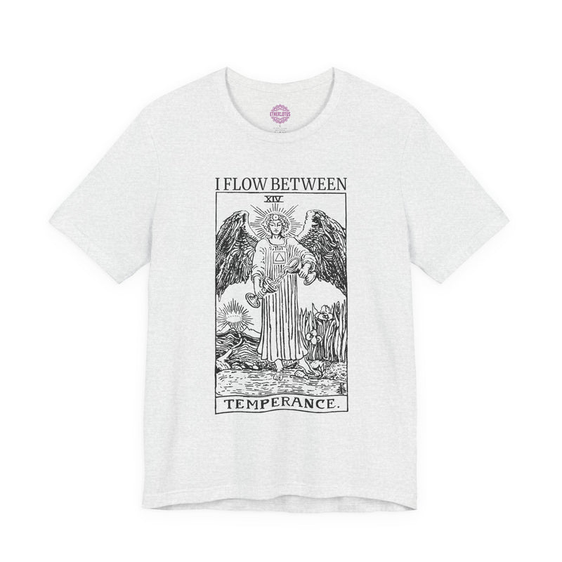 Temperance Flow Between Tarot Premium Unisex T-Shirt