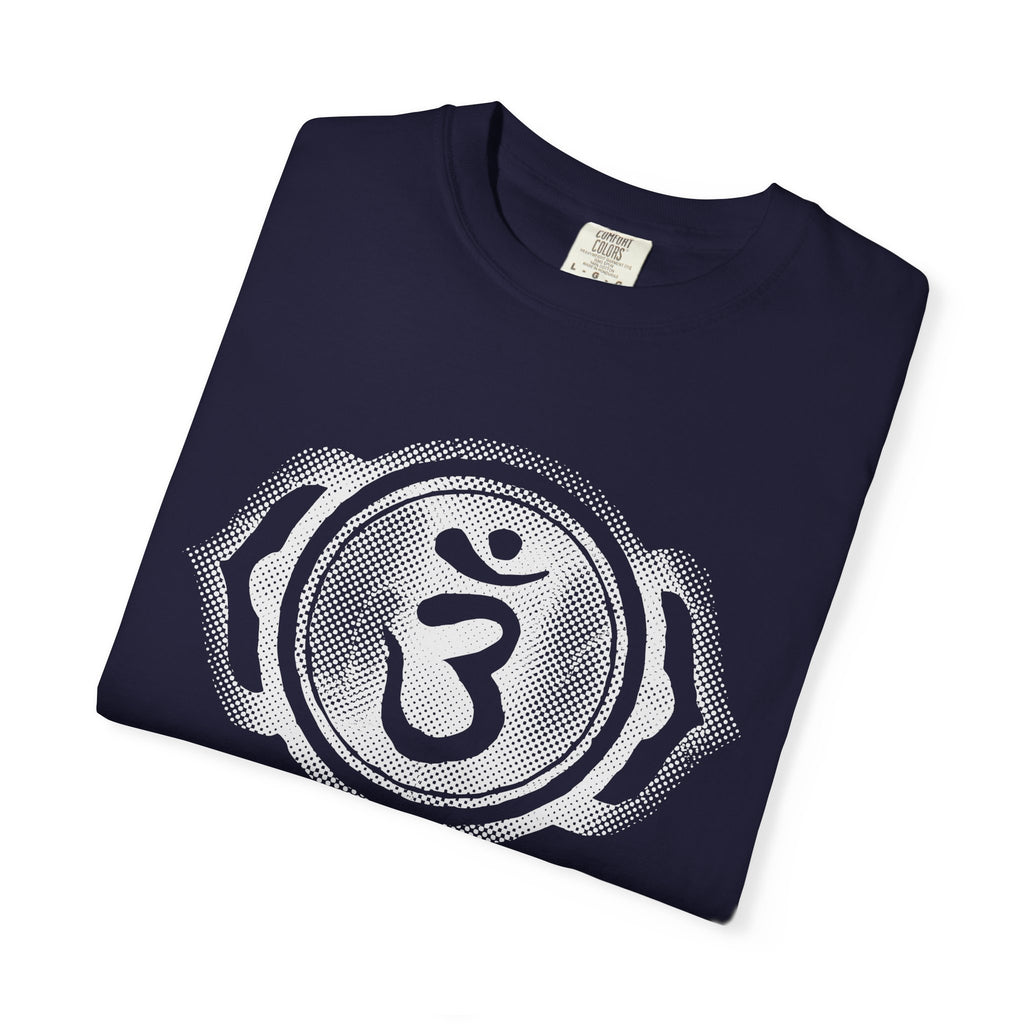 Om Ajna Third Eye Chakra Symbol Sacred Geometry Comfort Colors® Unisex T-Shirt