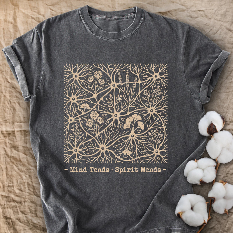 Mind Tends Spirit Mends Comfort Colors® Unisex T-Shirt