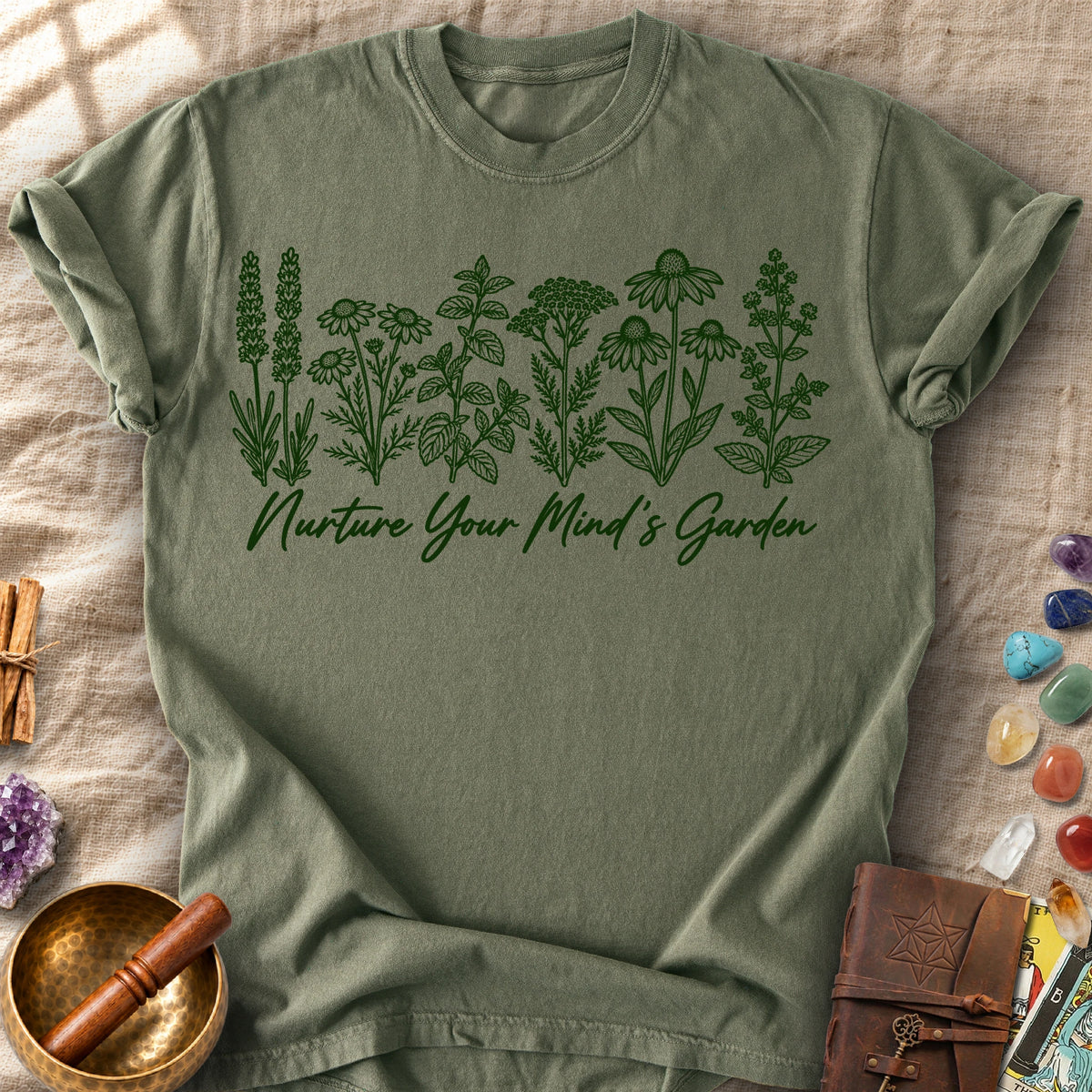 Nurture Your Mind's Garden Comfort Colors® Unisex T-Shirt