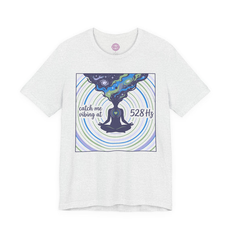 Catch Me Vibing At 528 Hz Solfeggio Frequency Premium Unisex T-Shirt