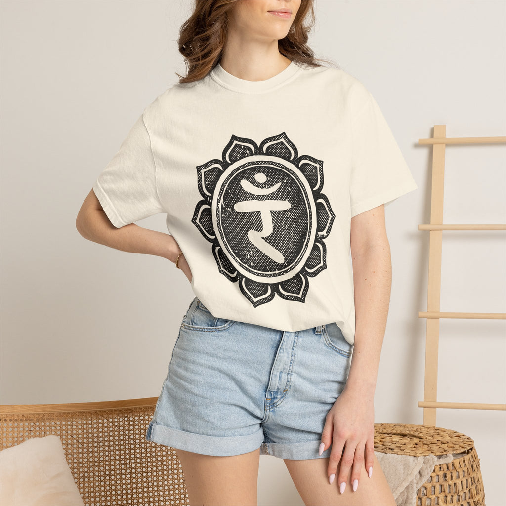 Ram Bija Manipura Solar Plexus Chakra Symbol Sacred Geometry Comfort Colors® Unisex T-Shirt