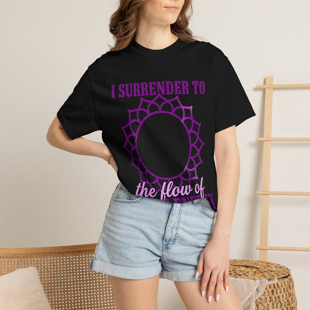 26 I Surrender to the Flow of Divine Energy Crown Chakra Comfort Colors® Unisex T-Shirt