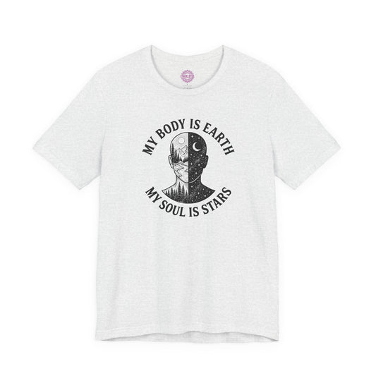 My Body Is Earth Cosmic Premium Unisex T-Shirt