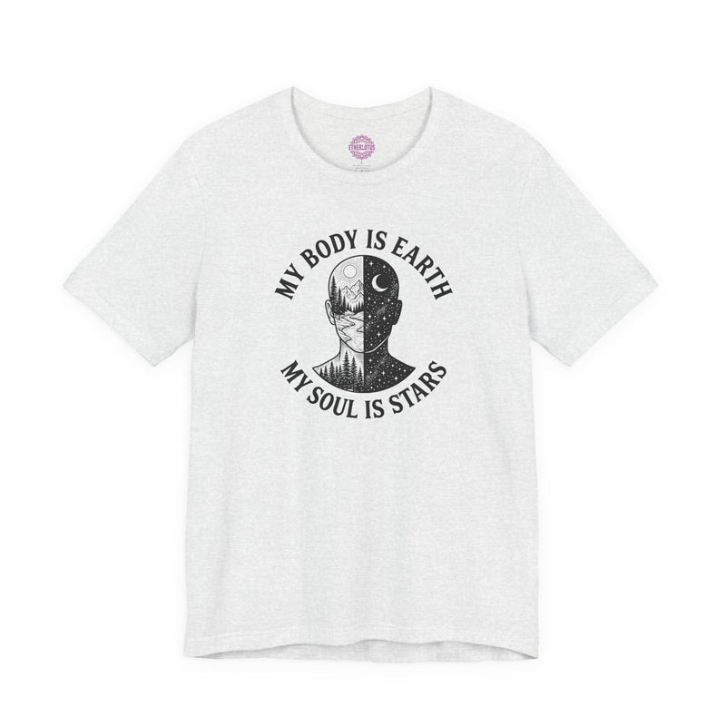 My Body Is Earth Cosmic Premium Unisex T-Shirt