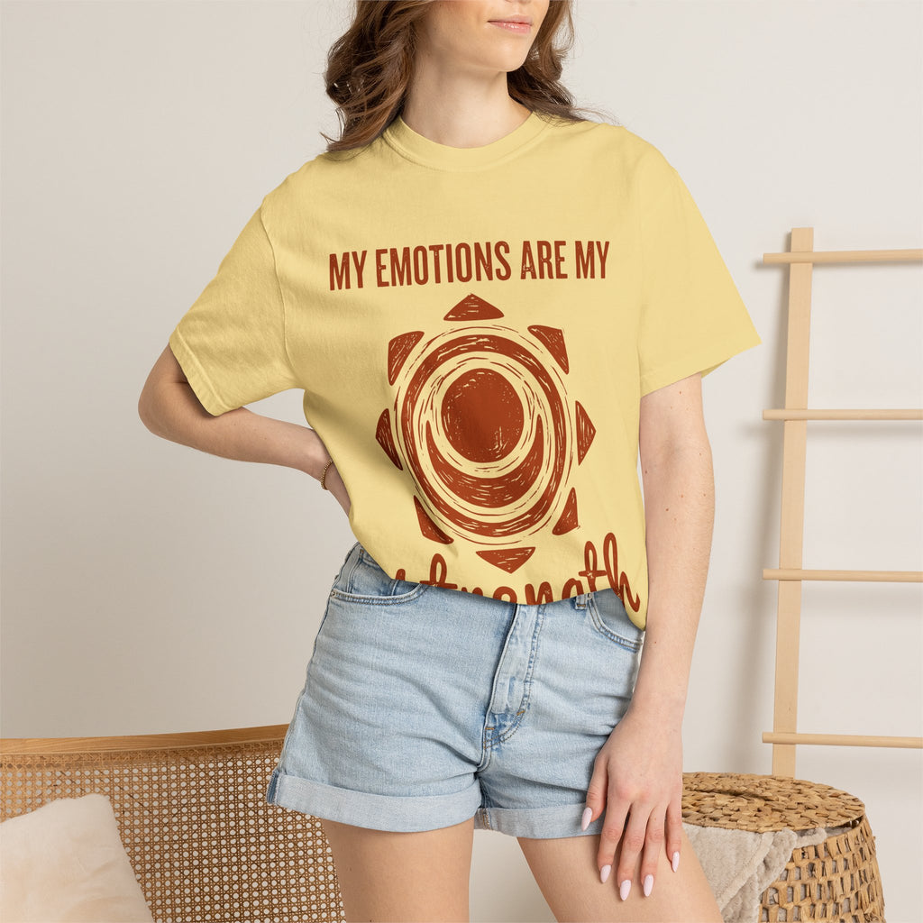 My Emotions Are My Strength Sacral Chakra Comfort Colors® Unisex T-Shirt