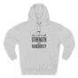 Yoga Strength and Vulnerability Premium Unisex Hoodie