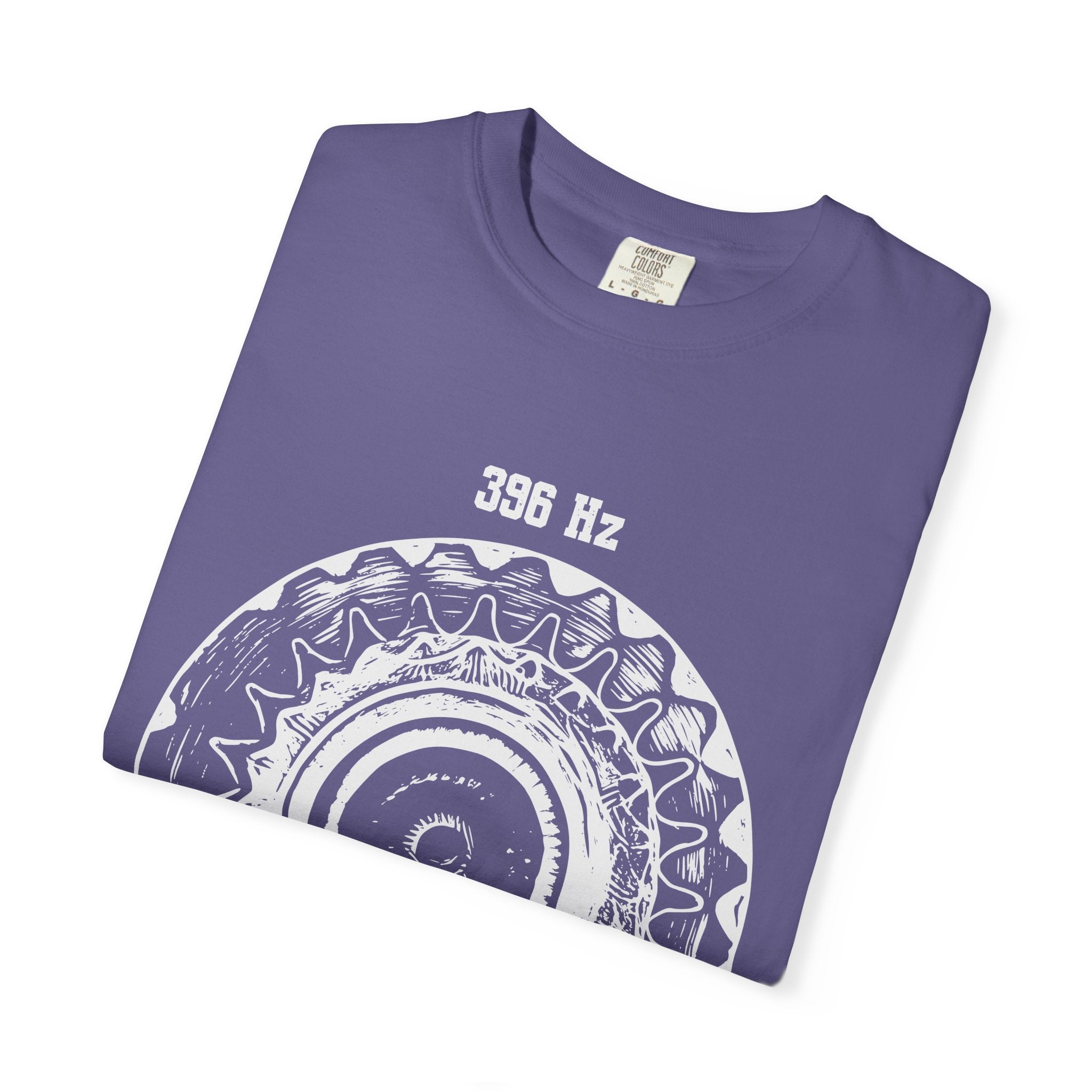 396 Hz Solfeggio Frequency Cymatics Sound Wellness Comfort Colors® Unisex T-Shirt