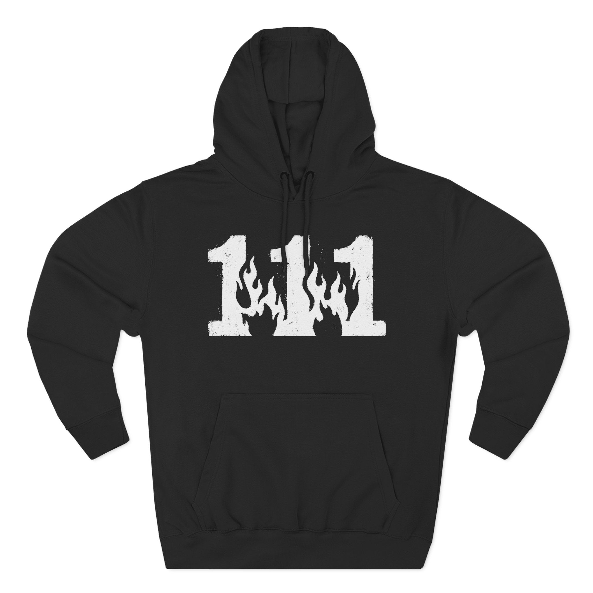 111 Angel Number Flame Awakening Premium Unisex Hoodie
