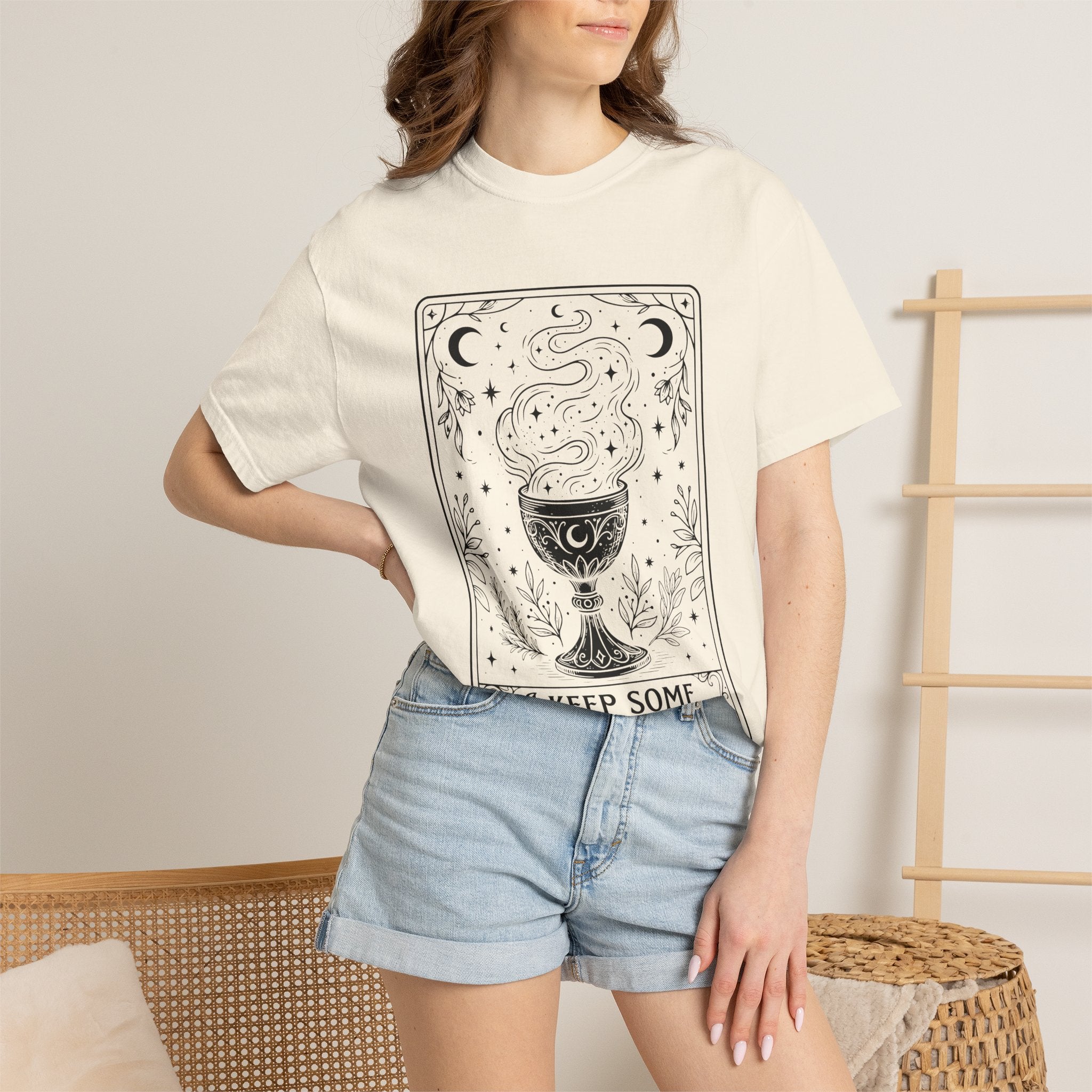 I Keep Some For Me Cosmic Chalice Comfort Colors® Unisex T-Shirt