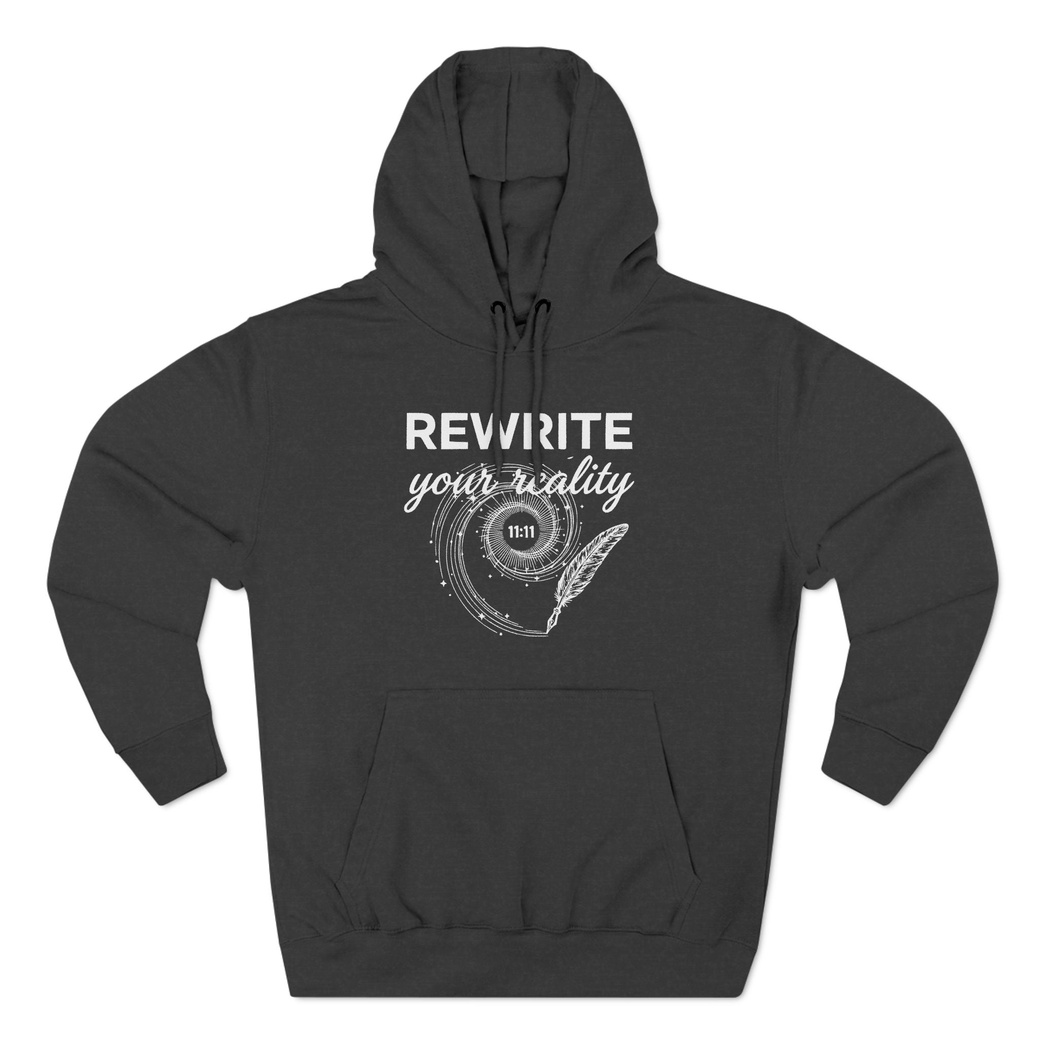 Rewrite Your Reality 11:11 Quill Premium Unisex Hoodie