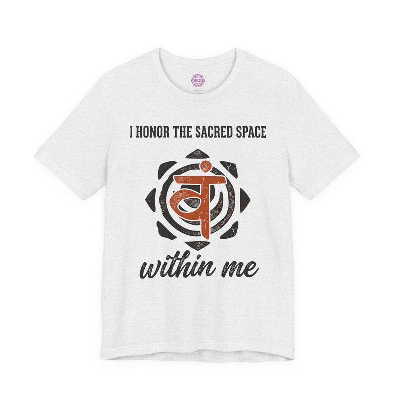I Honor the Sacred Space Within Me Svadhisthana Chakra Premium Unisex T-Shirt