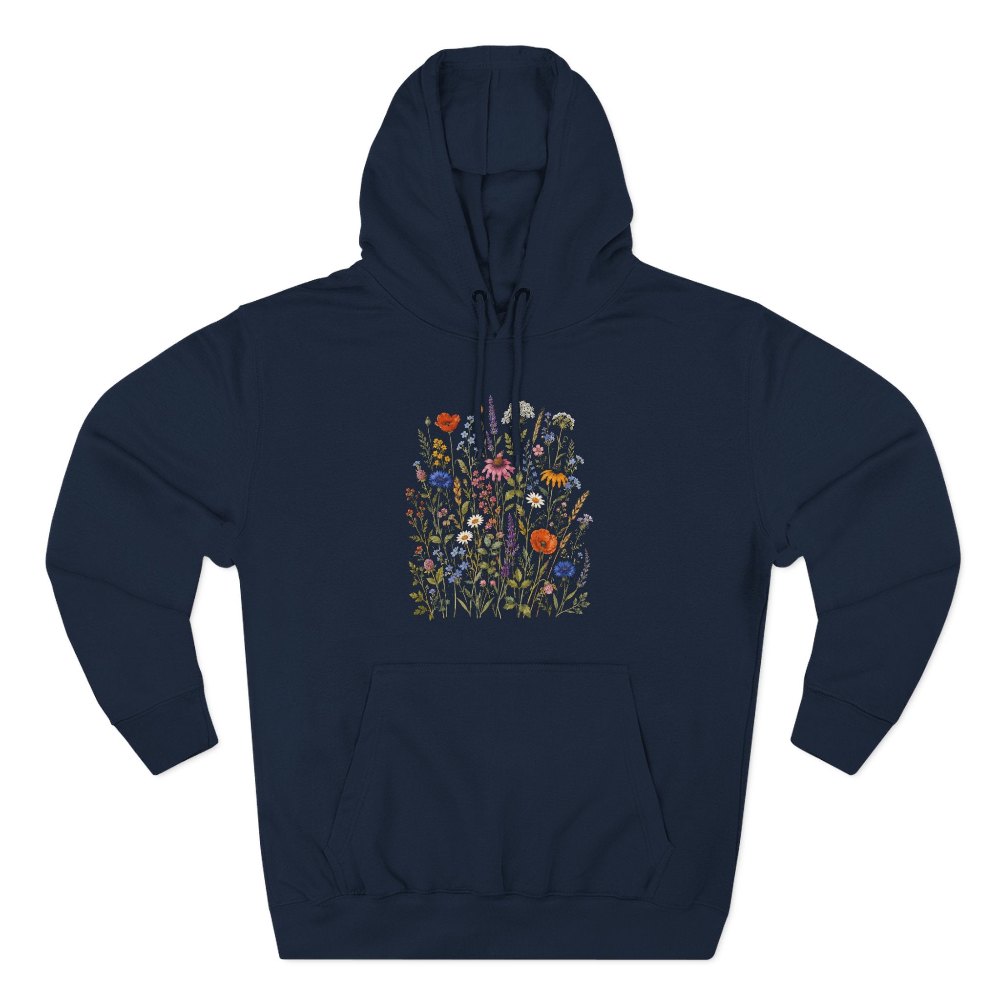 Sacred Wildflower Garden Premium Unisex Hoodie