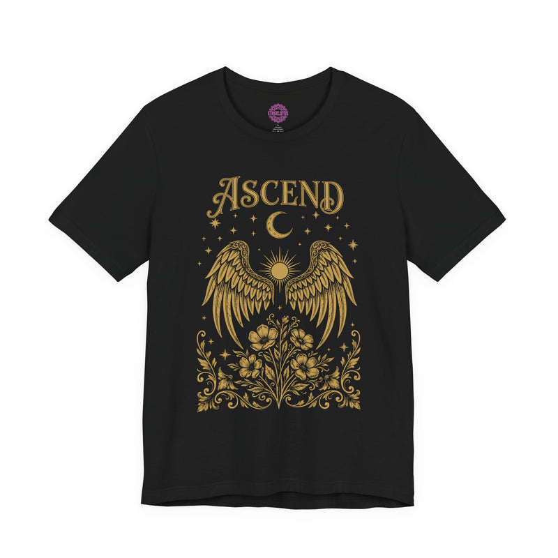 Celestial Sun & Moon "Cloud Walker" Sky Premium Unisex T-Shirt