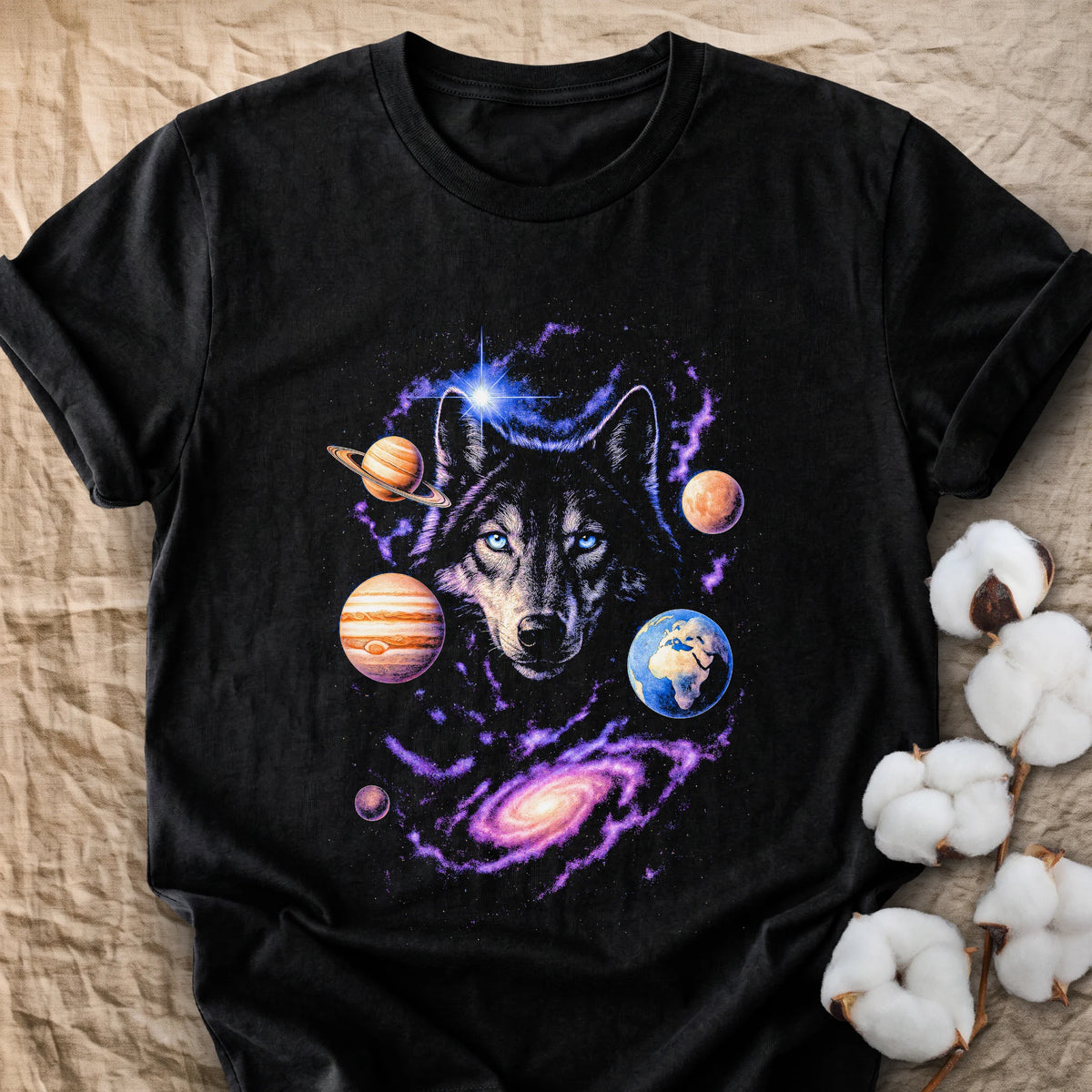 Cosmic Wolf Comfort Colors® Unisex T-Shirt