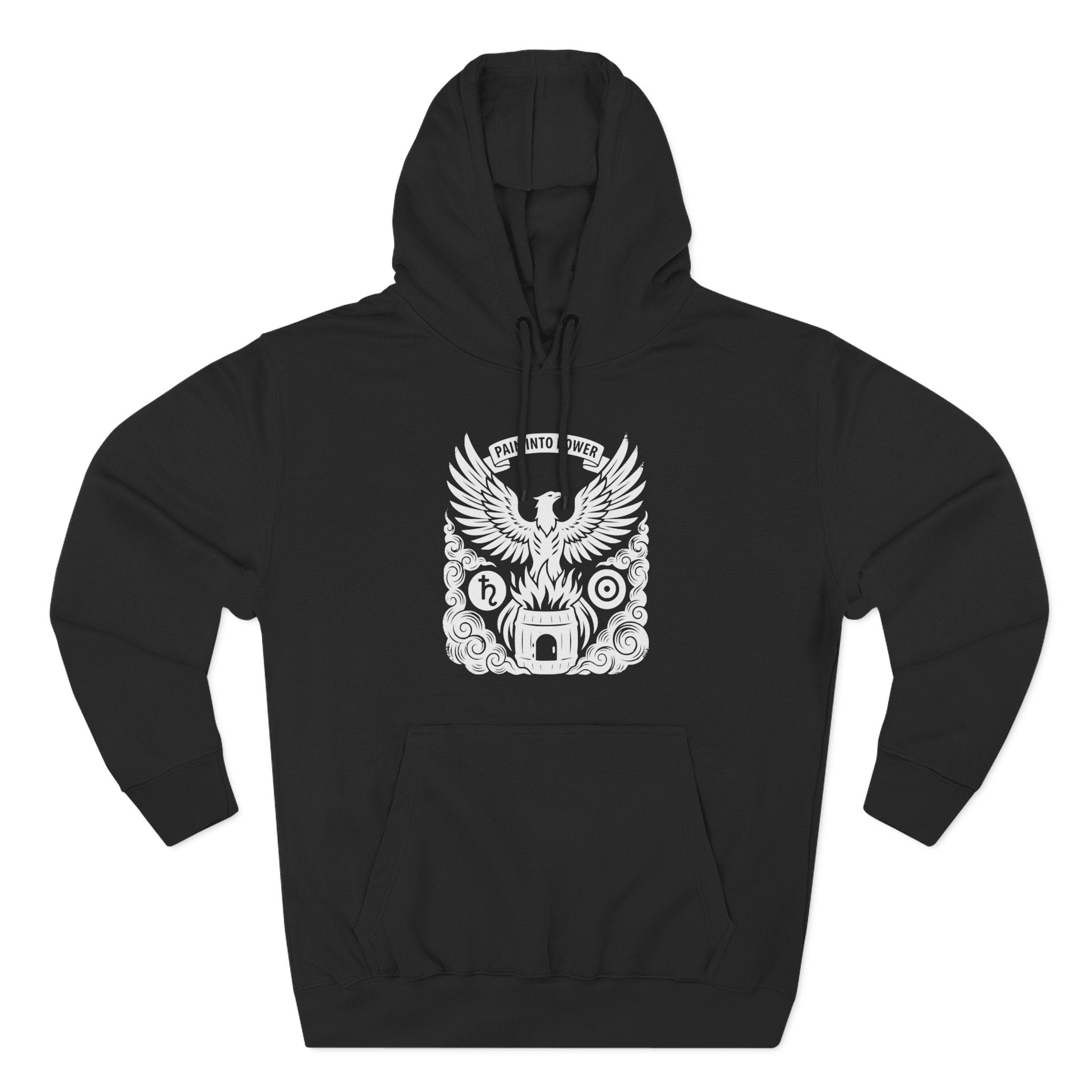 Pain Into Power Phoenix Alchemy Premium Unisex Hoodie