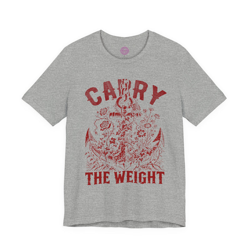 Carry the Weight Emotional Grounding Premium Unisex T-Shirt