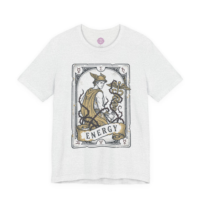 Divine Energy Tarot Mercury Astrology Premium Unisex T-Shirt