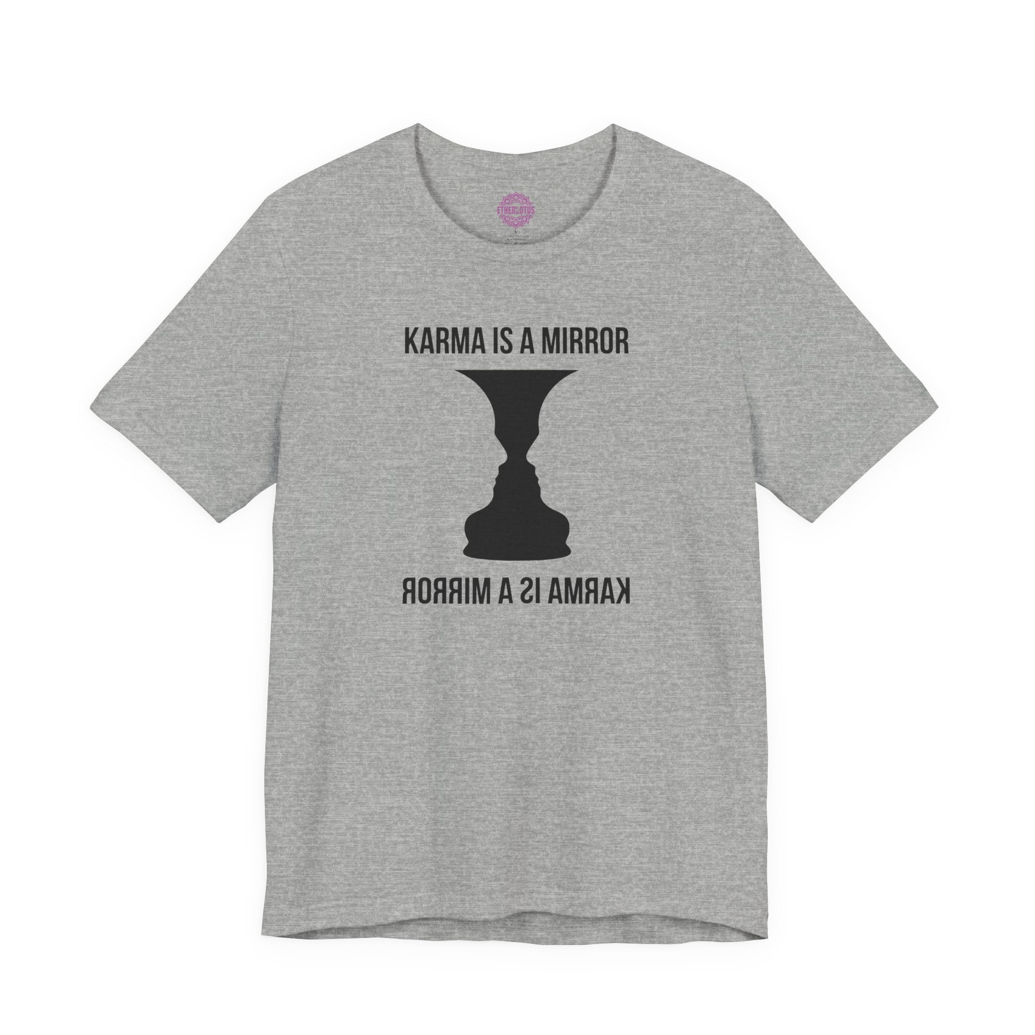 Karma is a Mirror Premium Unisex T-Shirt