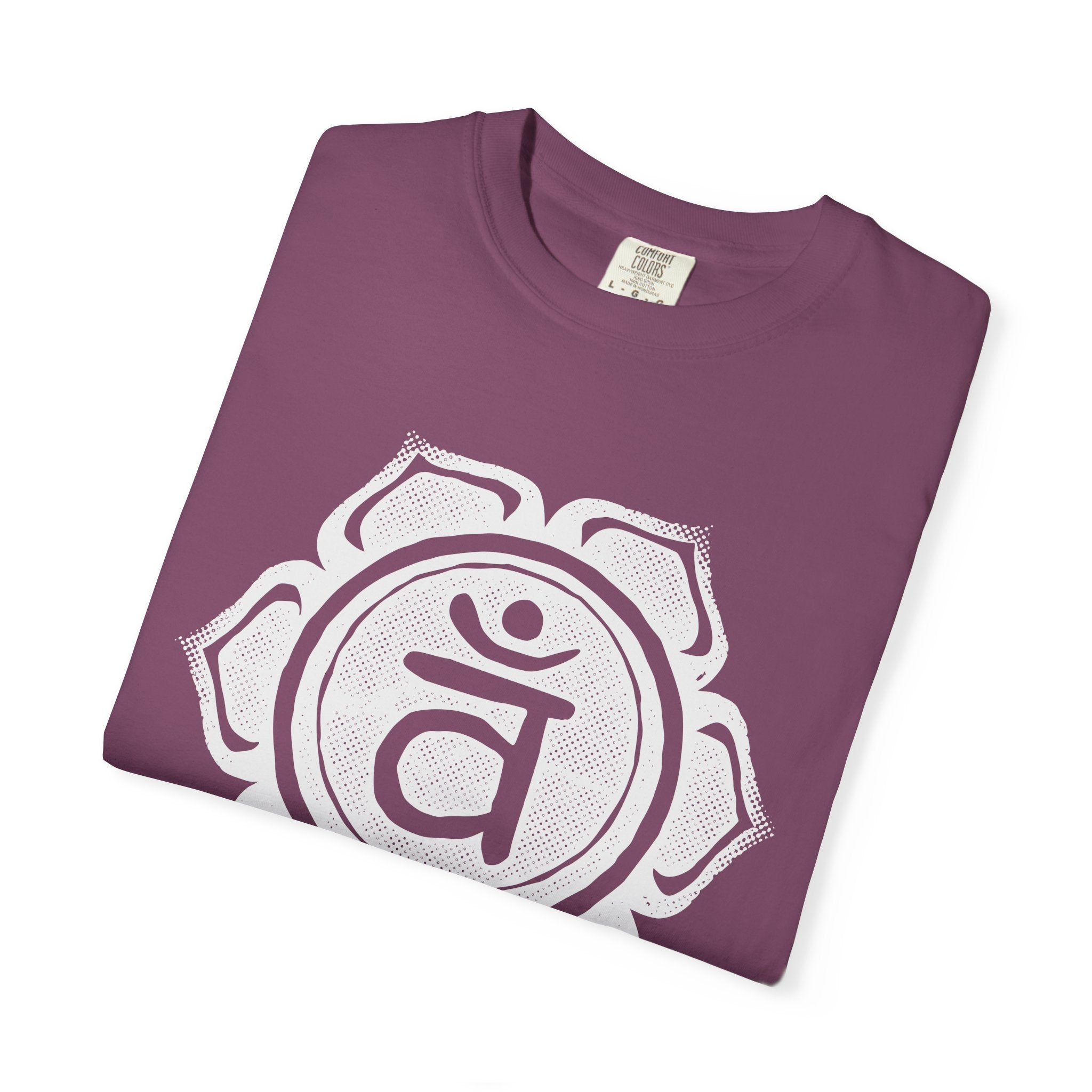 29 Vam Bija Svadhisthana Sacral Chakra Symbol Sacred Geometry Comfort Colors® Unisex T-Shirt