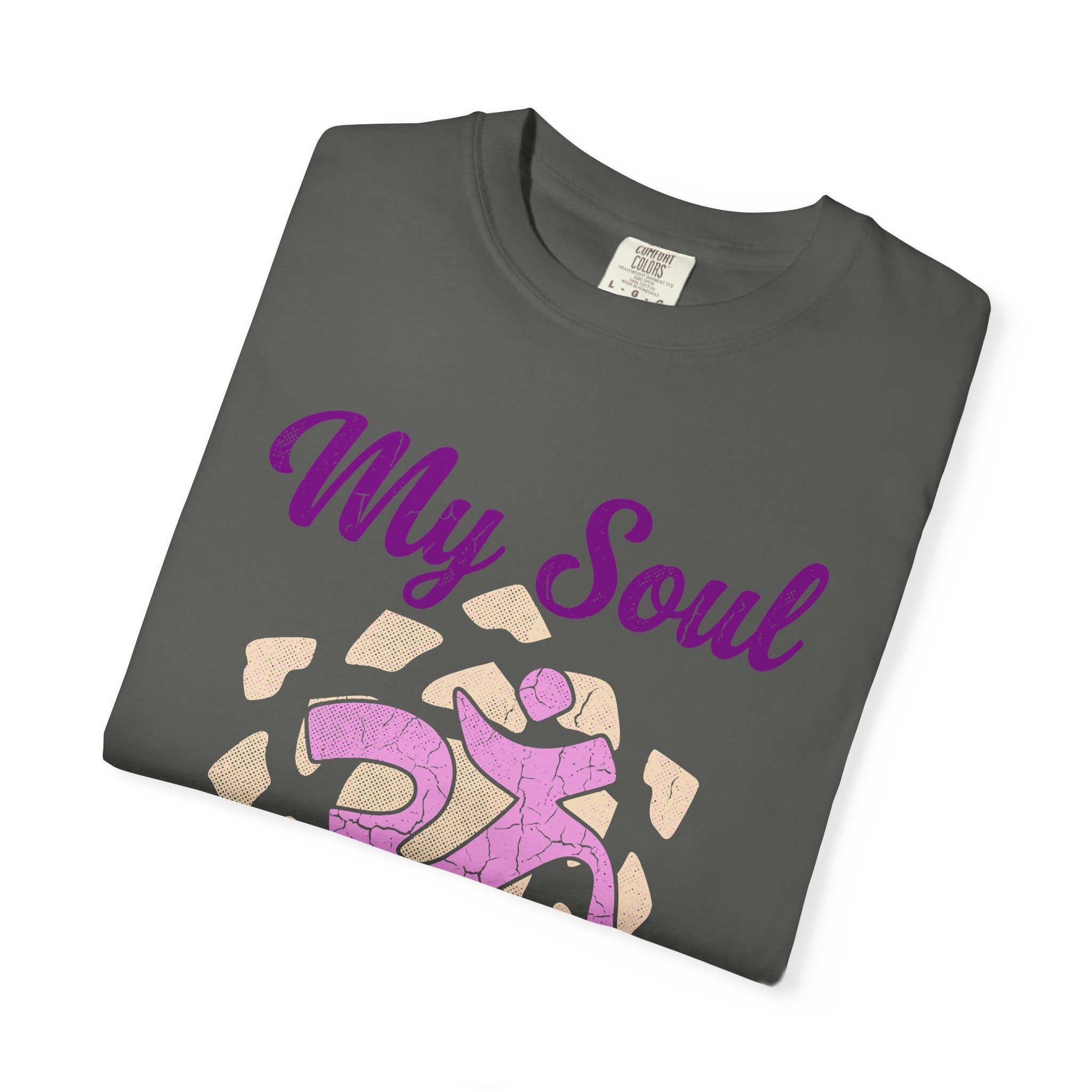 My Soul Is Aligned With the Universe Crown Chakra Om Comfort Colors® Unisex T-Shirt