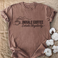 Inhale Coffee Exhale Negativity Comfort Colors® Unisex T-Shirt