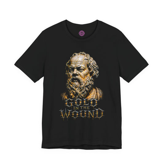 Gold in the Wound Shadow Work Premium Unisex T-Shirt