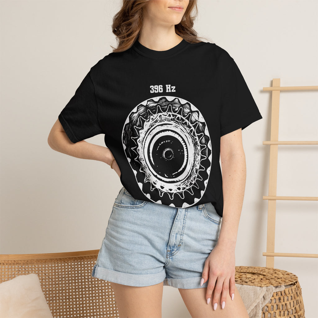 396 Hz Solfeggio Frequency Cymatics Sound Wellness Comfort Colors® Unisex T-Shirt
