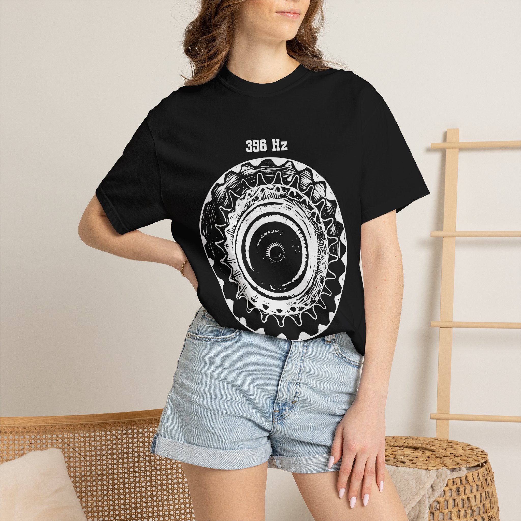 396 Hz Solfeggio Frequency Cymatics Sound Wellness Comfort Colors® Unisex T-Shirt
