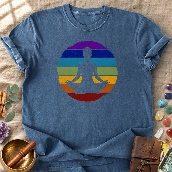 Chakra Rainbow Meditation Comfort Colors® Unisex T-Shirt