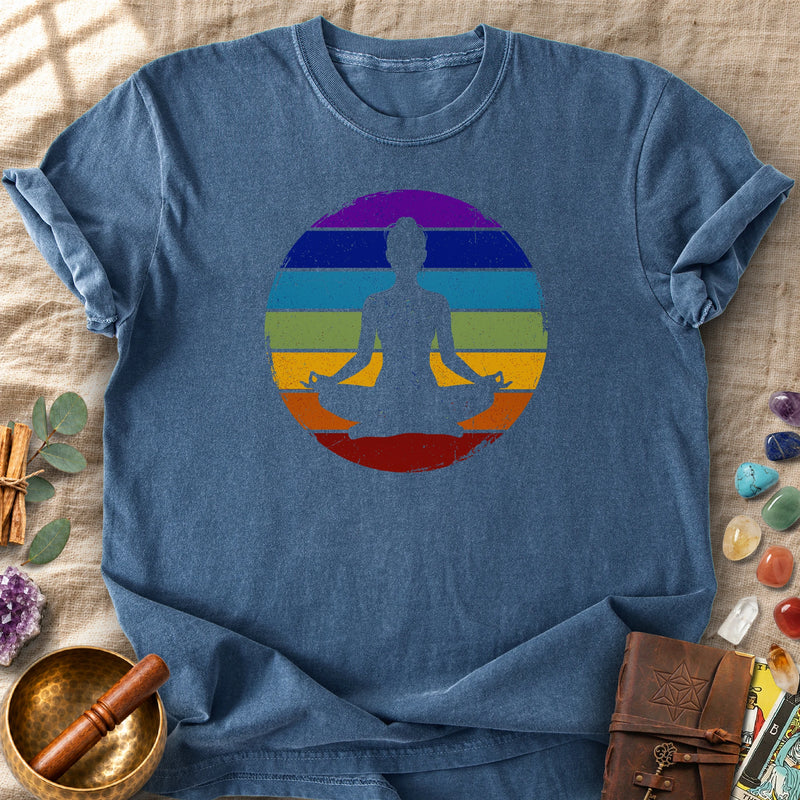 Chakra Rainbow Meditation Comfort Colors® Unisex T-Shirt