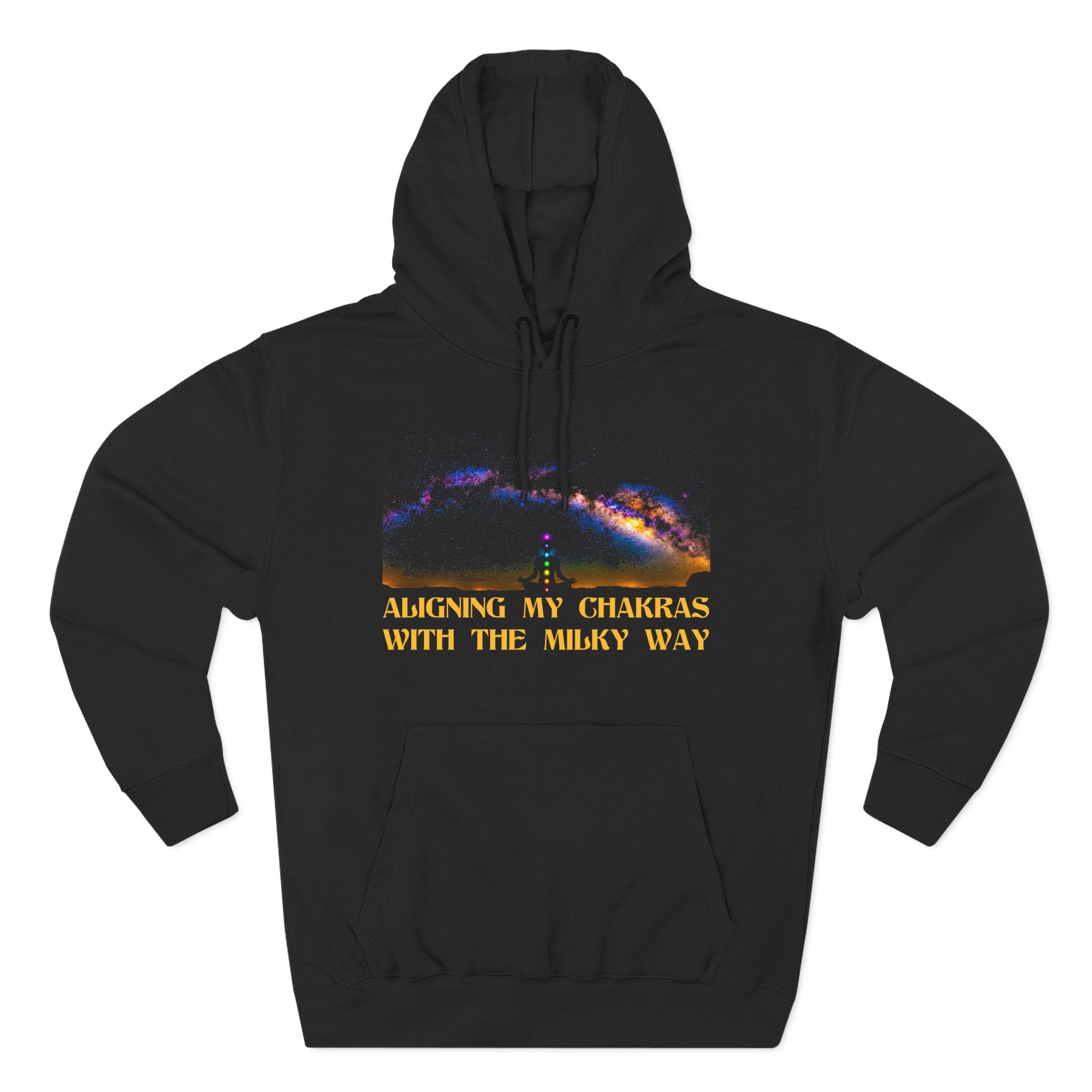 Milky Way Chakra Alignment Premium Unisex Hoodie
