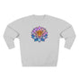 Holographic Iridescent Lotus Crystal Energy Premium Unisex Sweatshirt