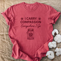 I Carry Compassion Comfort Colors® Unisex T-Shirt