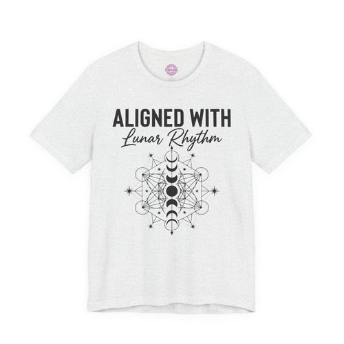 Aligned With Lunar Rhythm Mandala Premium Unisex T-Shirt