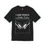 I Love People A Little Extra Connection Hands Premium Unisex T-Shirt