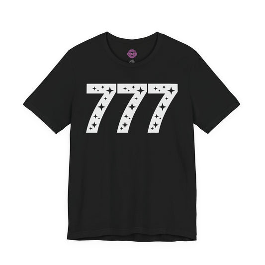 777 Angel Number Sacred Alignment Premium Unisex T-Shirt