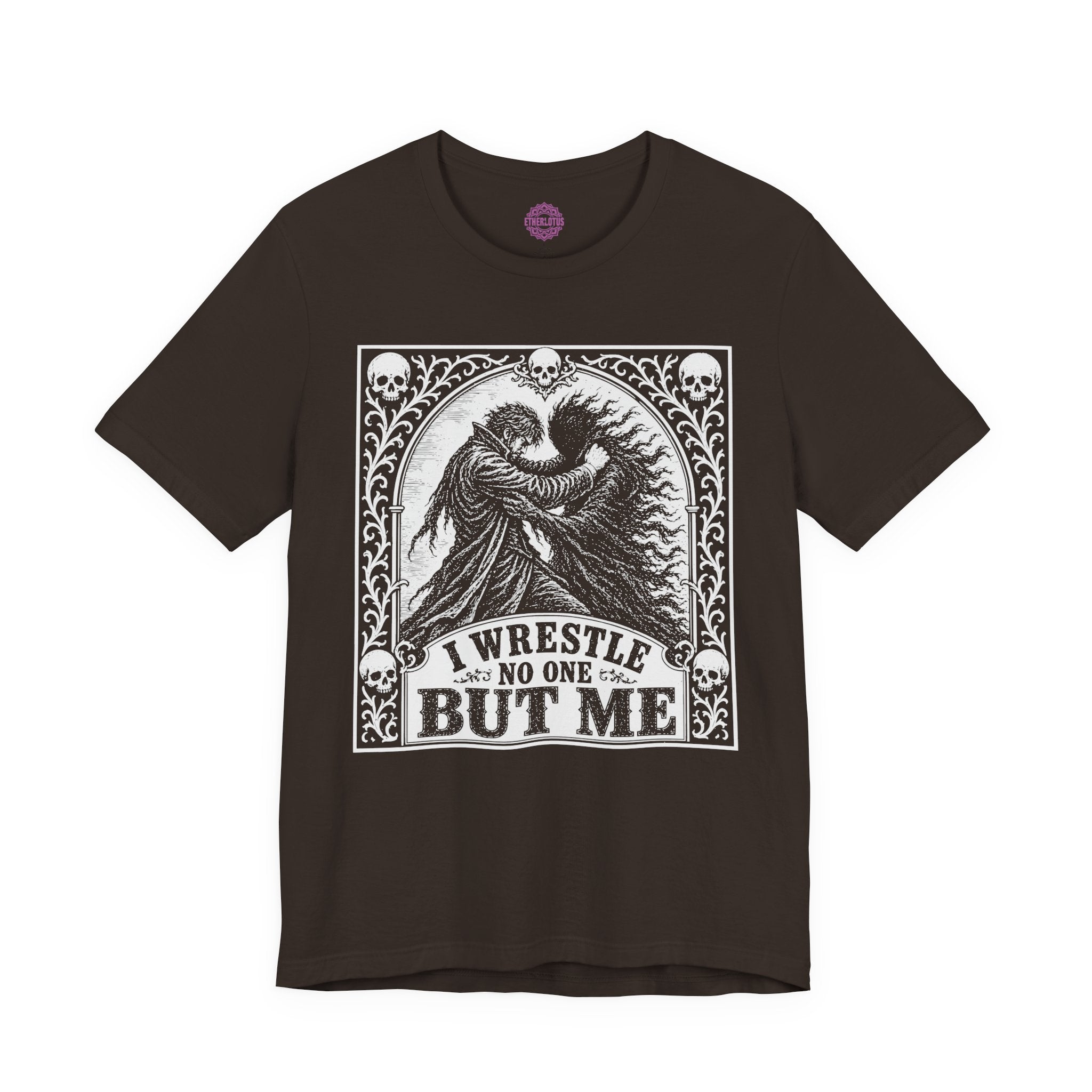 I Wrestle No One But Me Shadow Work Premium Unisex T-Shirt