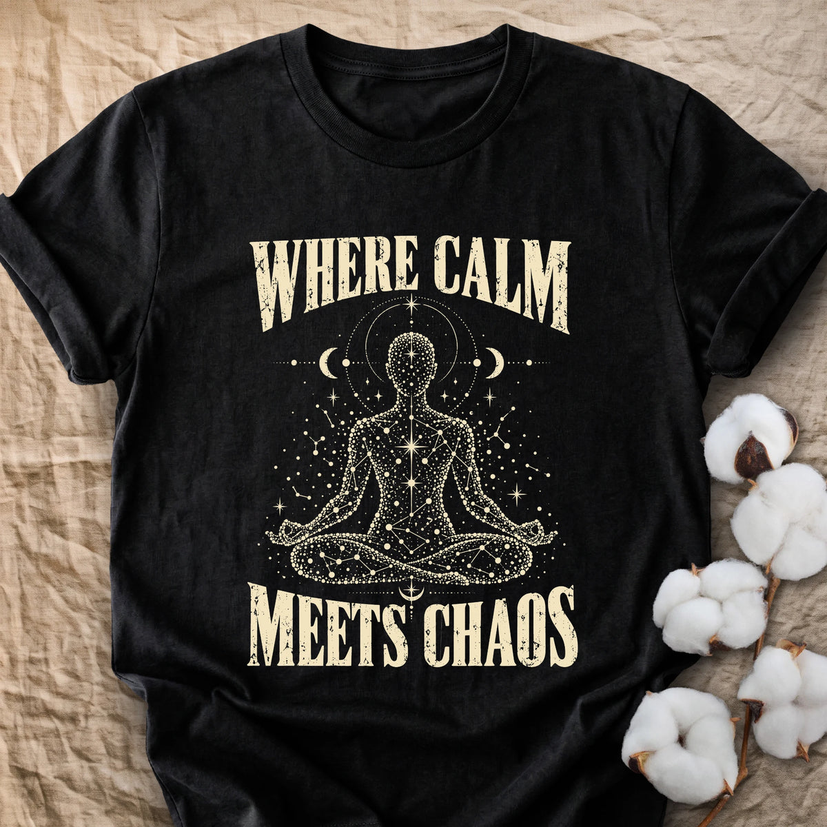 Where Calm Meets Chaos Comfort Colors® Unisex T-Shirt