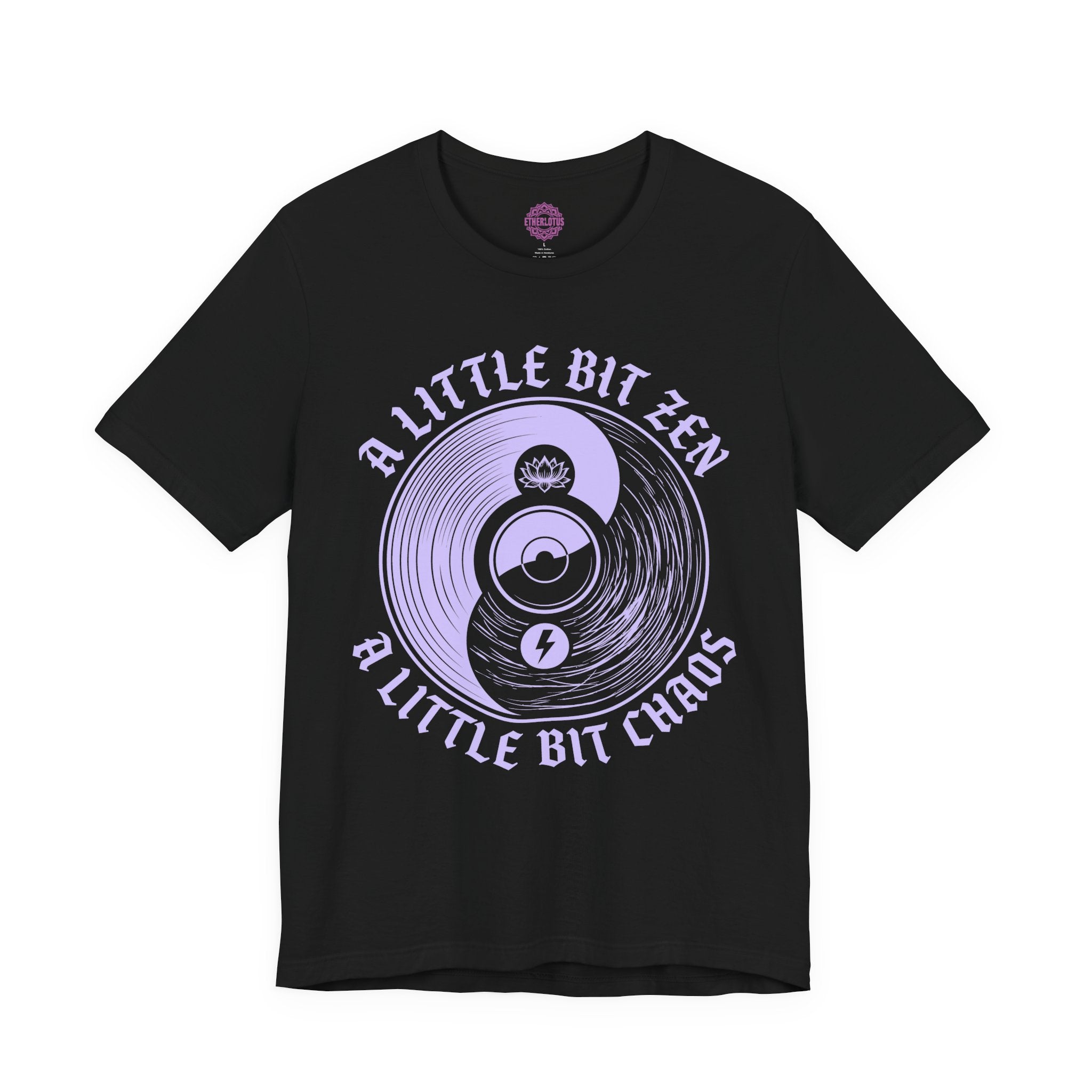 A Little Bit Zen A Little Bit Chaos Yin Yang Premium Unisex T-Shirt