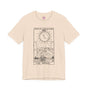 The Moon Unseen Tides Tarot Premium Unisex T-Shirt