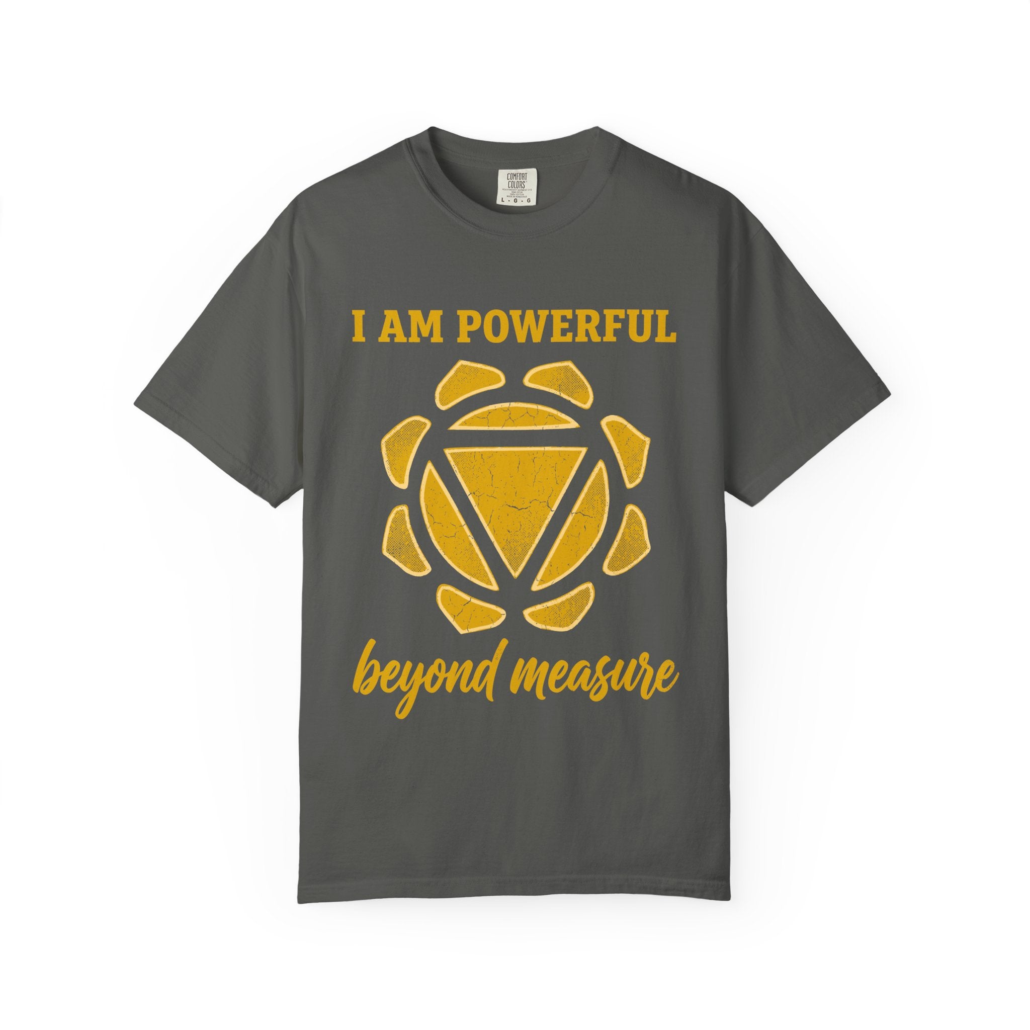 I Am Powerful Beyond Measure Solar Plexus Chakra Comfort Colors® Unisex T-Shirt
