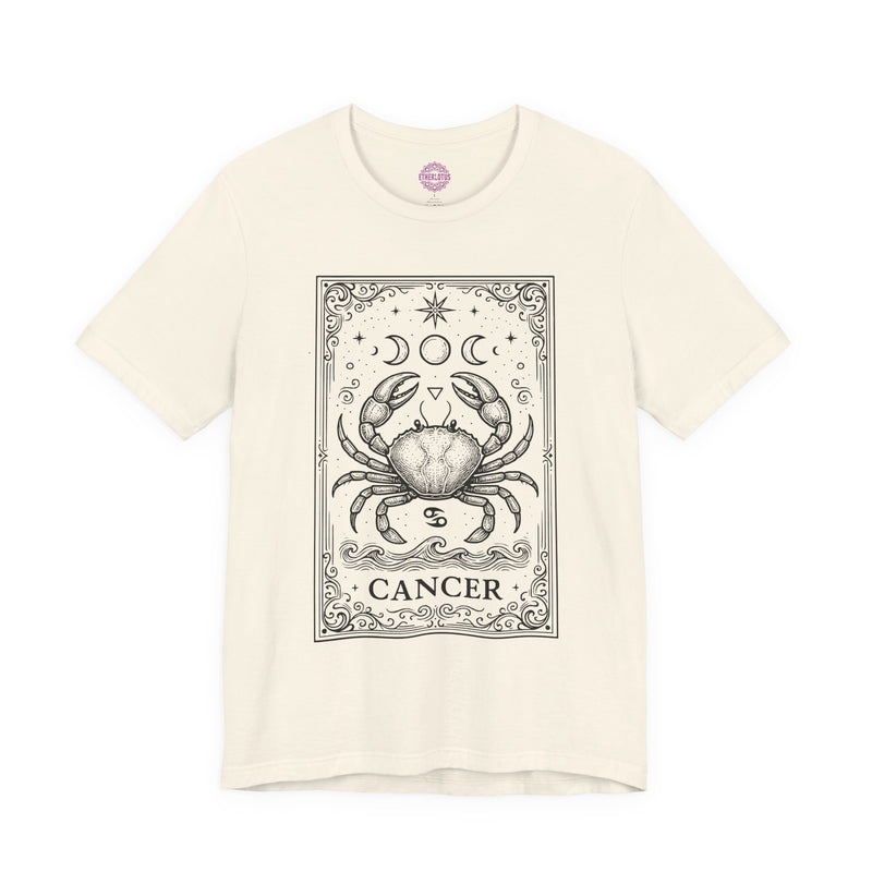 Cancer Celestial Tarot Card Premium Unisex T-Shirt