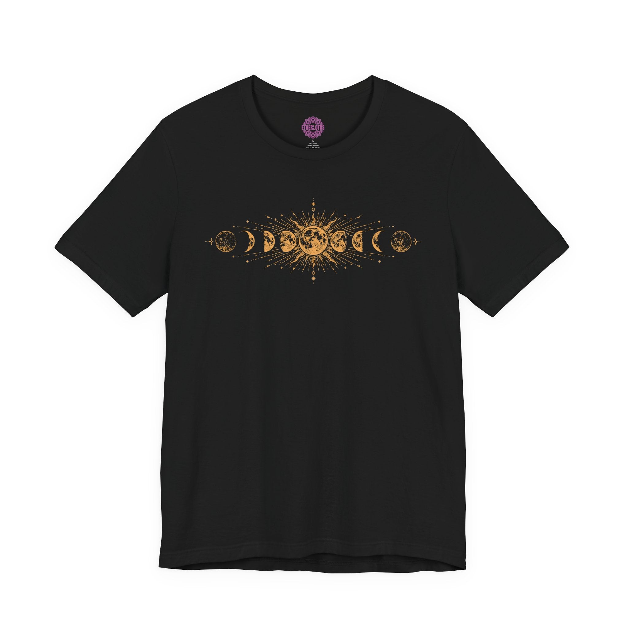 Lunar Cycle Celestial Moon Phases Premium Unisex T-Shirt