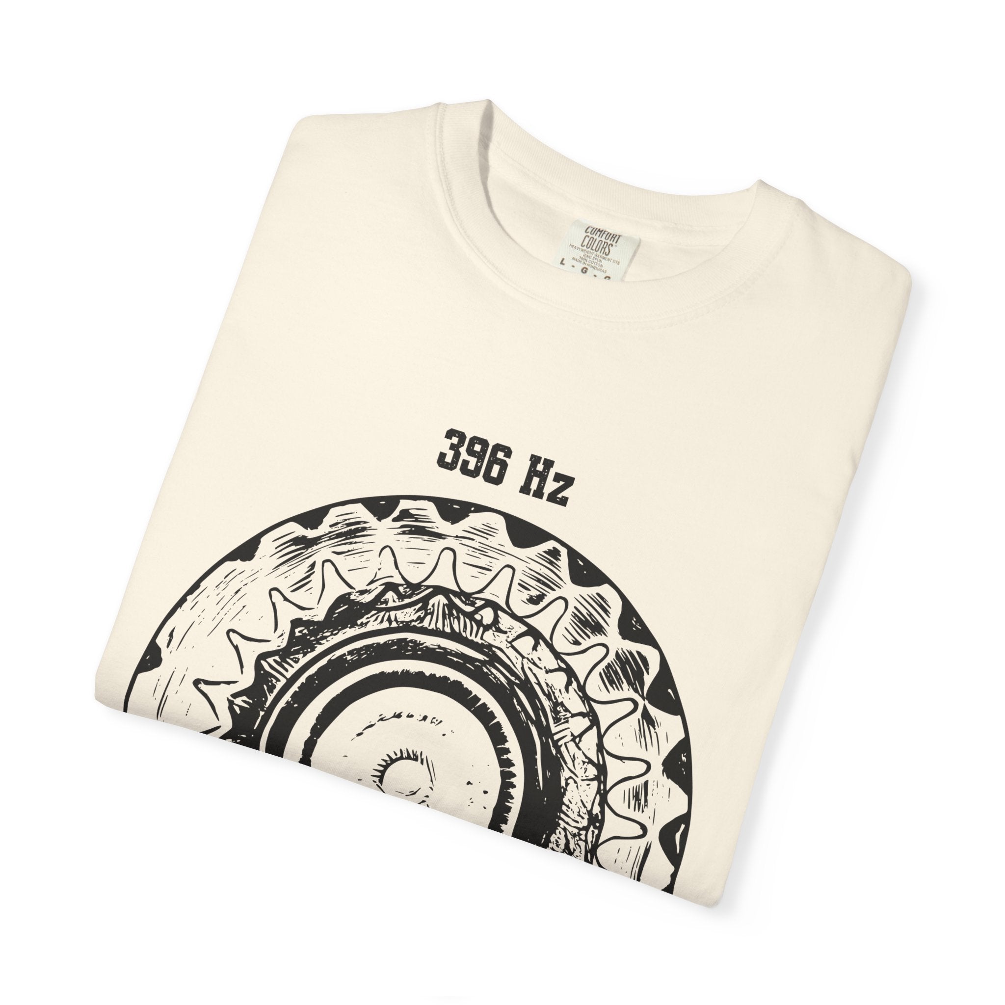 396 Hz Solfeggio Frequency Cymatics Sound Wellness Comfort Colors® Unisex T-Shirt