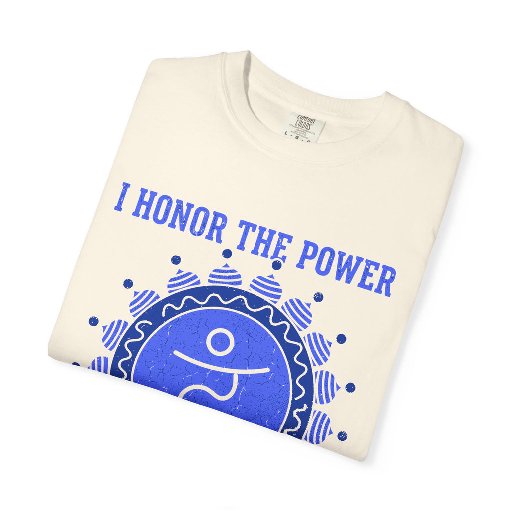 I Honor the Power of My Words Vishuddha Throat Chakra Comfort Colors® Unisex T-Shirt