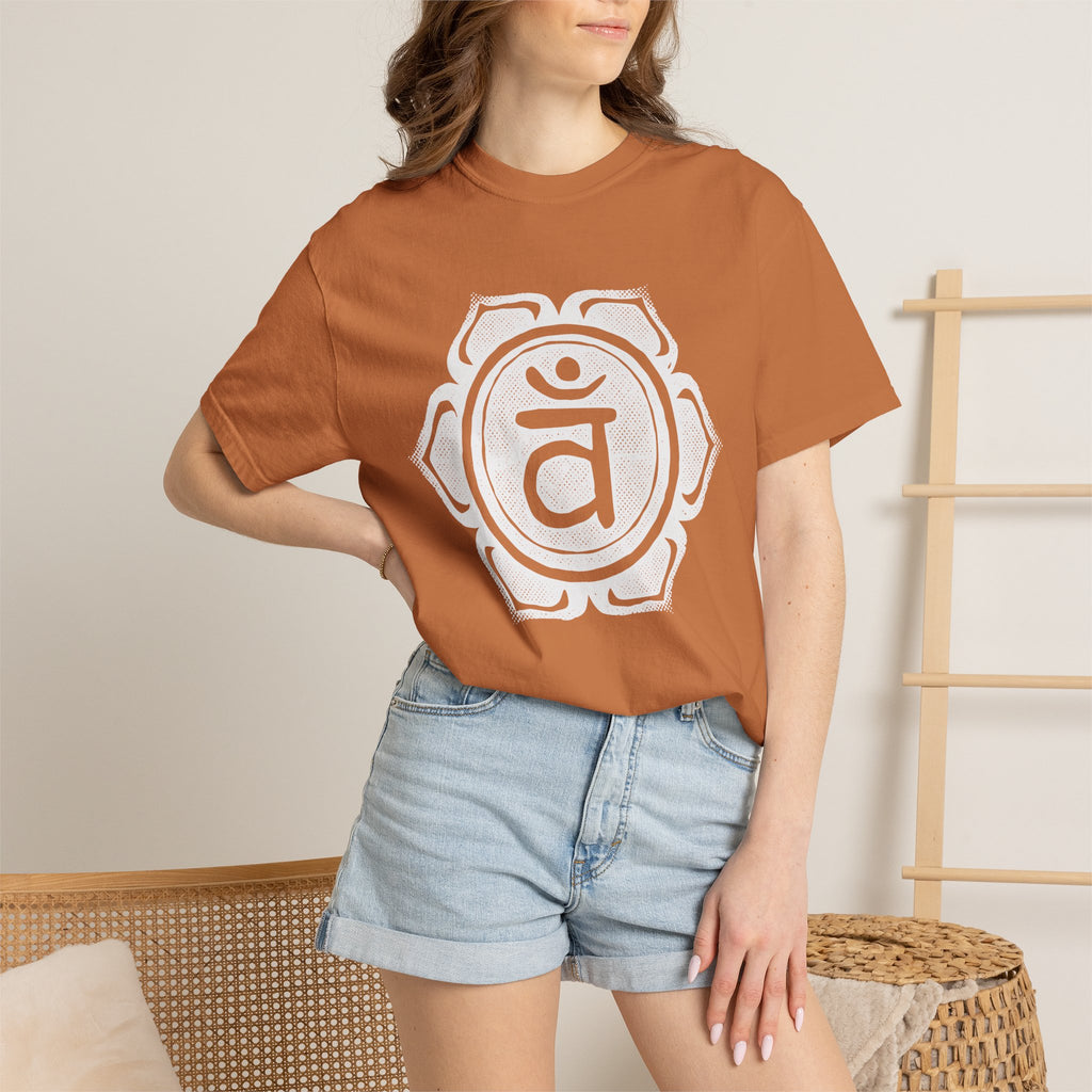 29 Vam Bija Svadhisthana Sacral Chakra Symbol Sacred Geometry Comfort Colors® Unisex T-Shirt